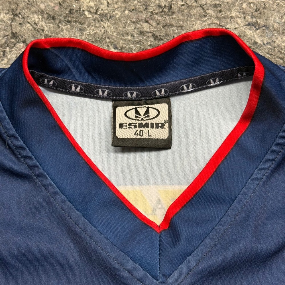 Esmir Chivas de Guadalajara Soccer Jersey Navy Blue Tolteca Sol Mens Large - Picture 8 of 11